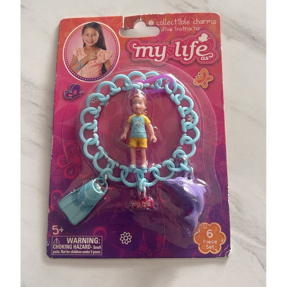 My Life As Collectible Charms Bracelet For Dive Instructor New 2016 18" Dolls SS